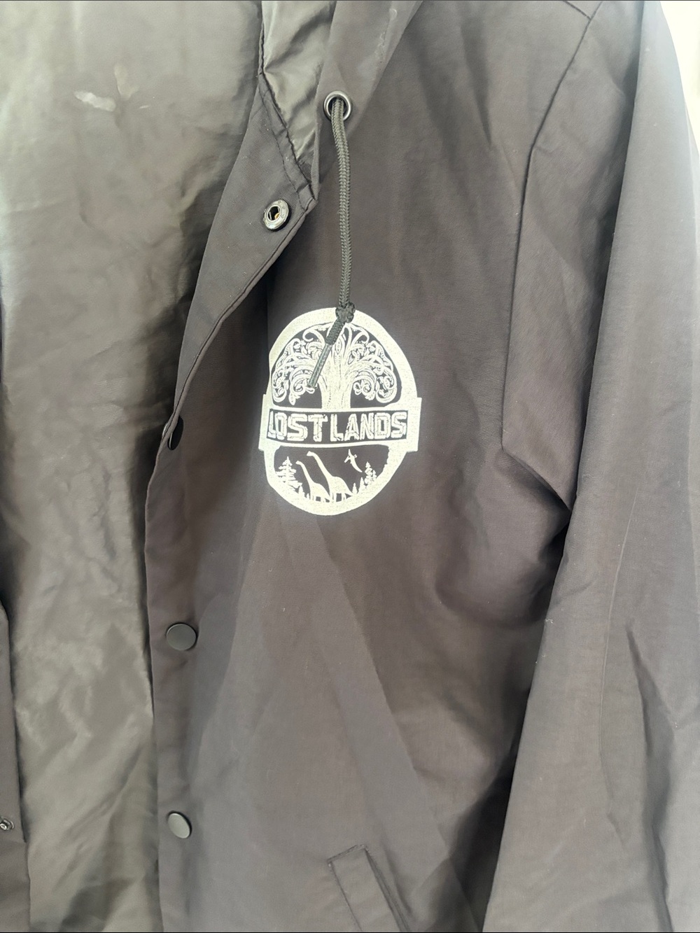 Men's Black Jacket Lostlands Collectible